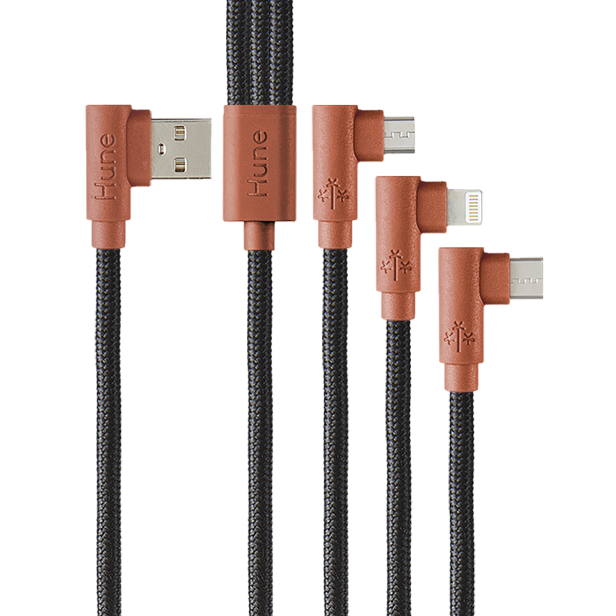 Cables 3 en 1 Hune Hiedra