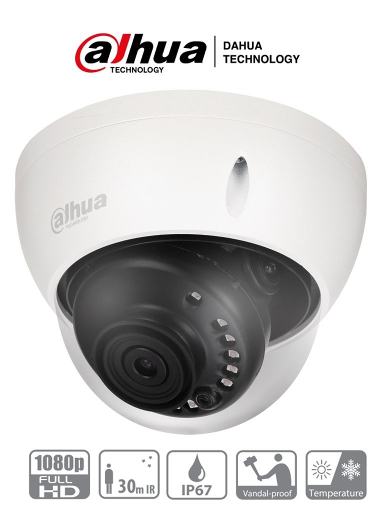 Cámara Domo Dahua Technology DH-HAC-HDBW1200EN-0280B-S4