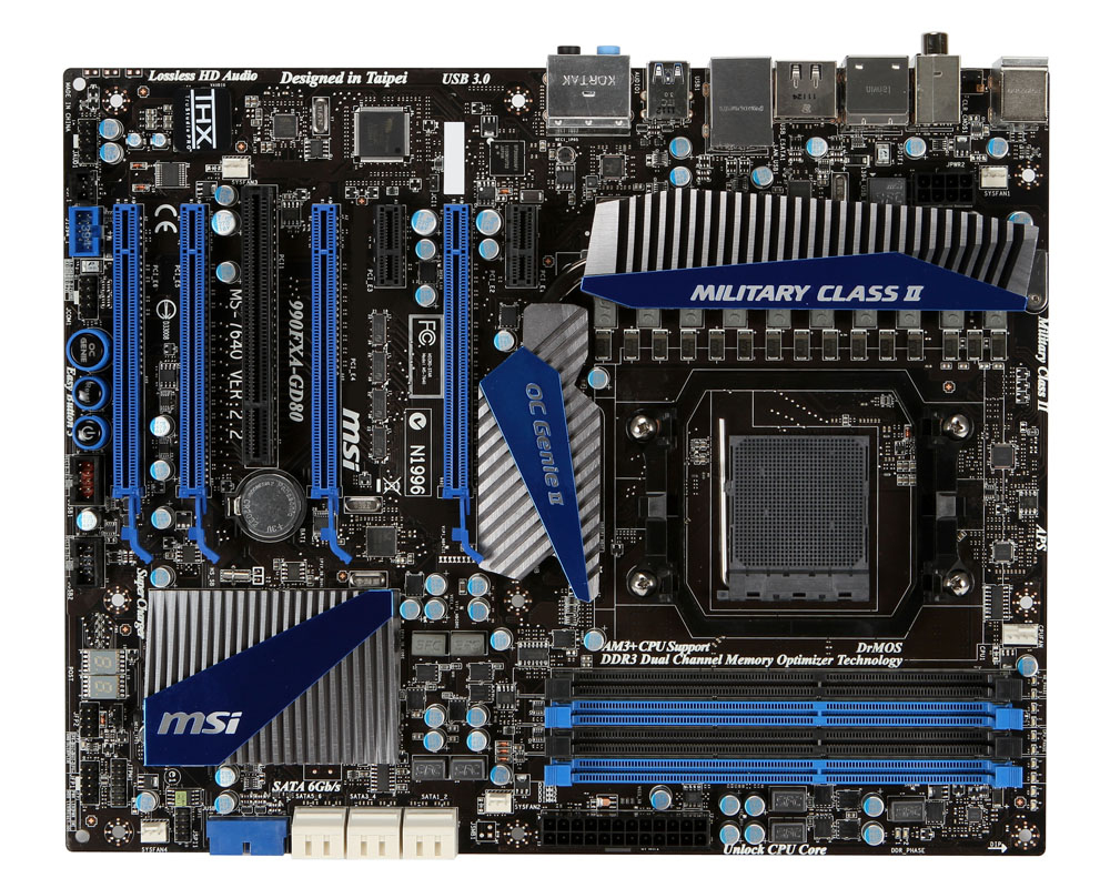 Motherboards Gaming MSI 990FXA-GD80