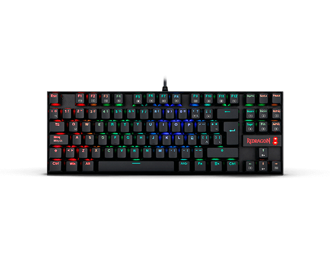 Teclado Mecánico Redragon Kumara RGB Blue Switch